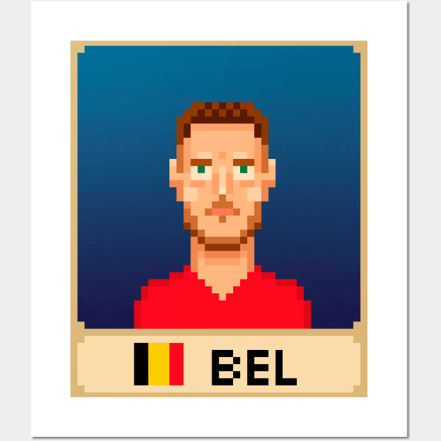 Eden Hazard Wall Art by PixelFaces